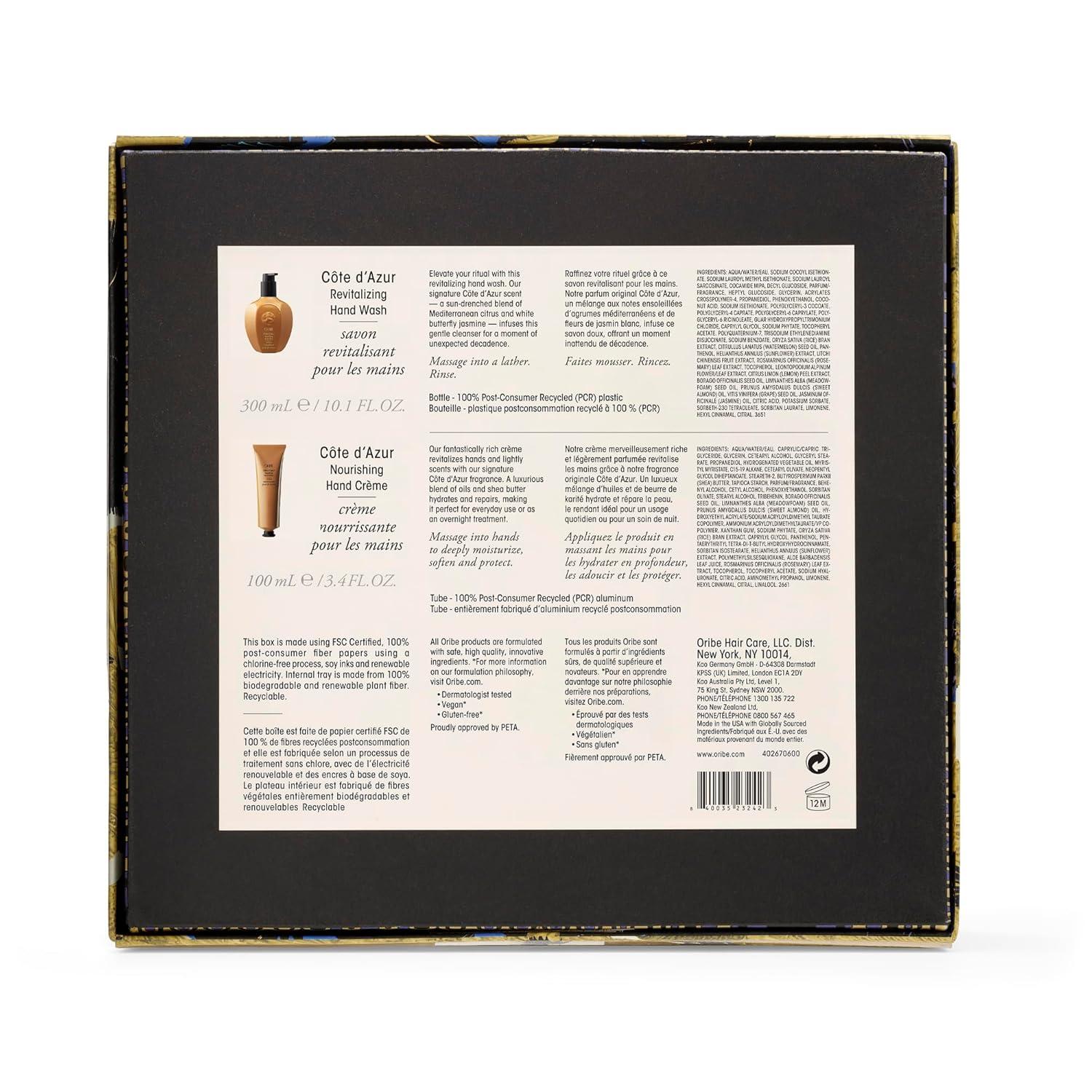 imageCote dAzur Hand Wash ampamp Cream Set