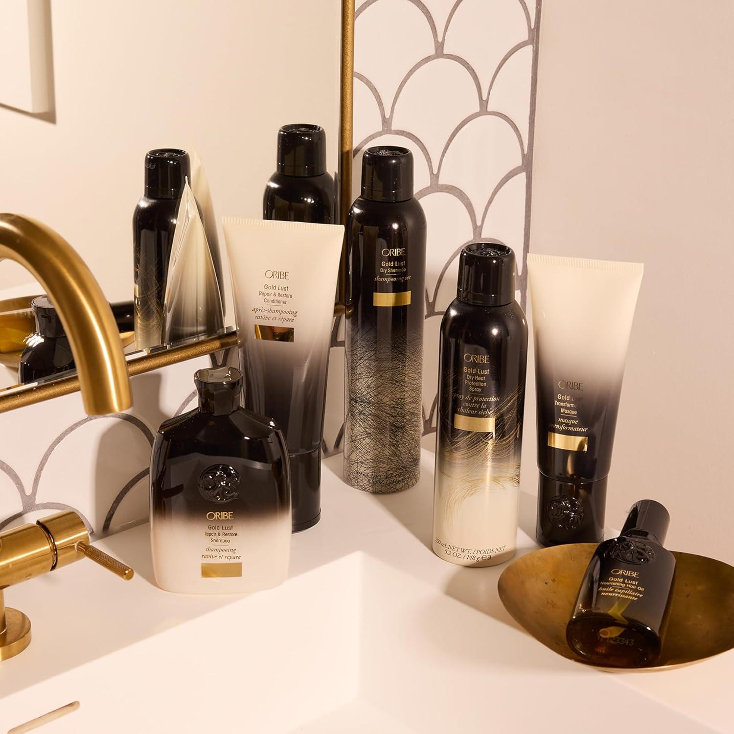 imageORIBE Gold Lust Restorative Night Creme Shampoo ampamp Conditioner Bundle