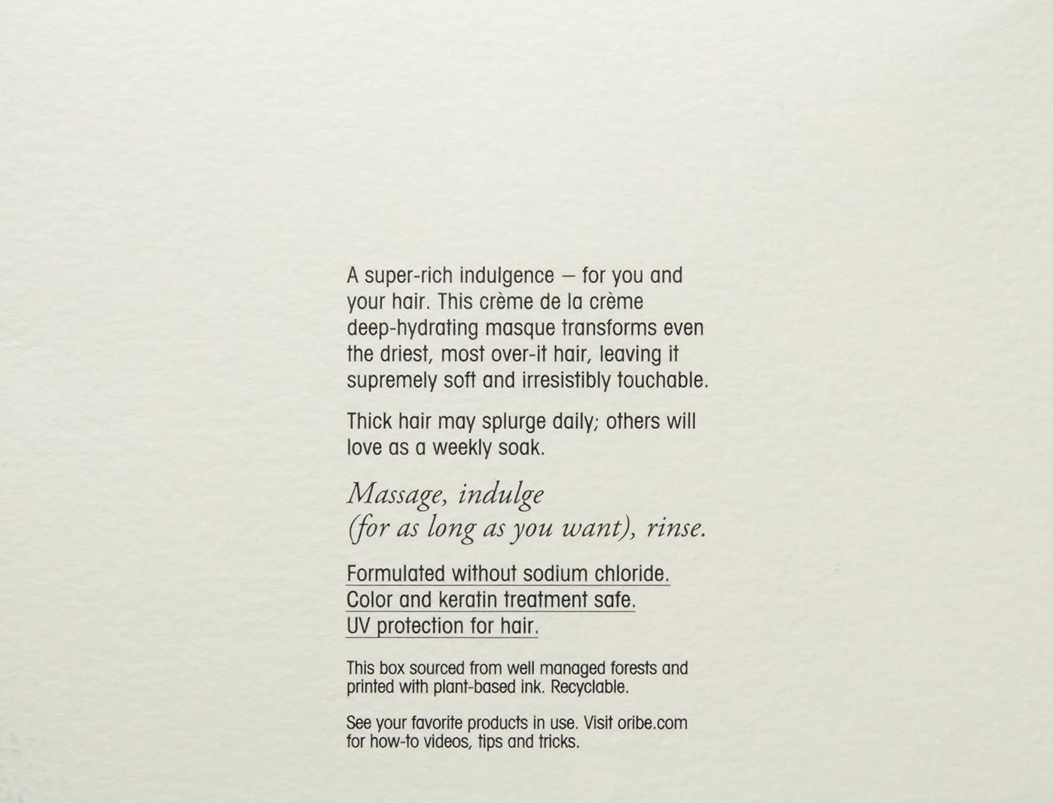 imageOribe Signature Moisture Masque 592 Fl Oz Pack of 1