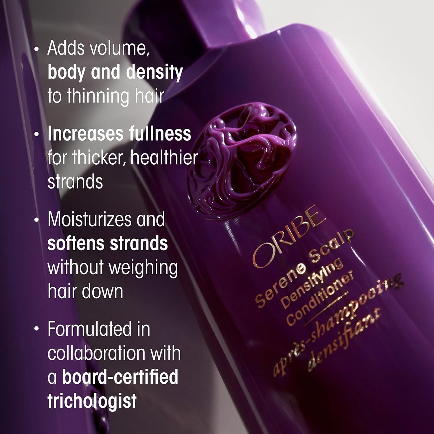 imageORIBE Serene Scalp Densifying Shampoo Conditioner ampamp Treatment Spray Bundle