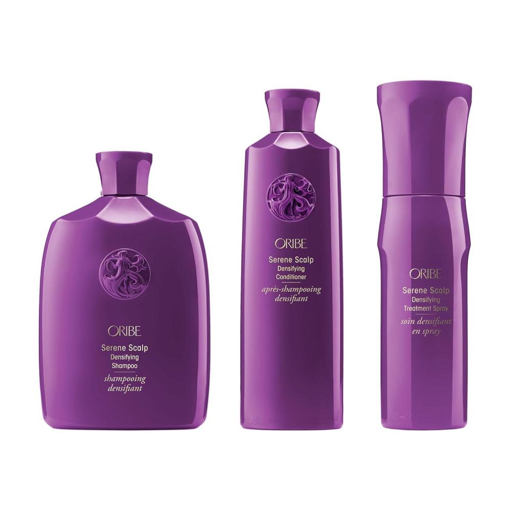 imageORIBE Serene Scalp Densifying Shampoo Conditioner ampamp Treatment Spray Bundle